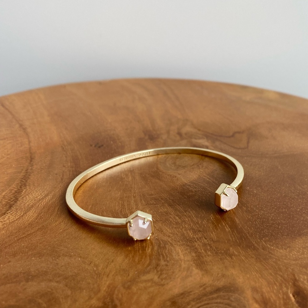 Kendra Scott Rose Quarts custom cuff